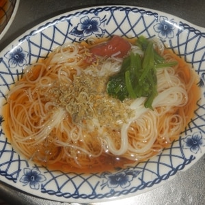 鍋ひとつで♪簡単にゅうめん